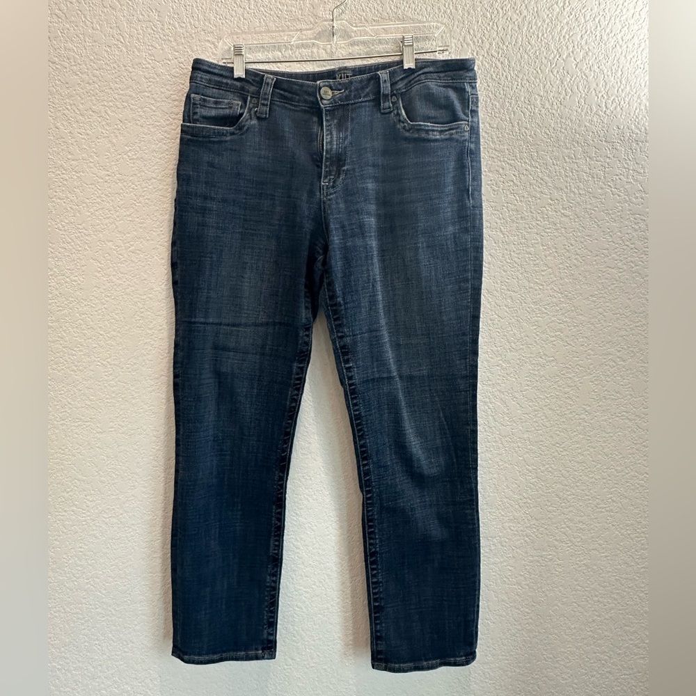 Kut from the Kloth Indigo Straight Leg Jeans